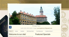 Desktop Screenshot of myprestigetours.com